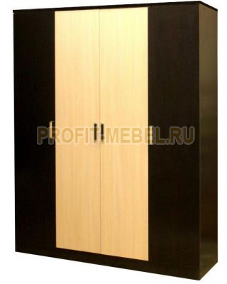 Шкаф распашной 4-х дверный по цене производителя 16280 руб. в наличии на 20.05.2024