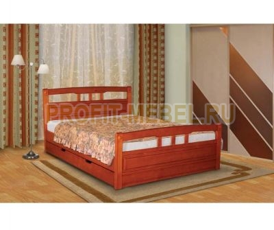Кровать деревянная Флирт-1 по цене производителя 25800 руб. в наличии на 09.05.2024