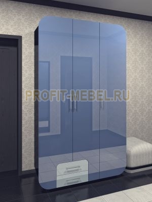 Распашной шкаф с глянцевыми фасадами Гектор - 10 по цене производителя 29865 руб. в наличии на 09.05.2024