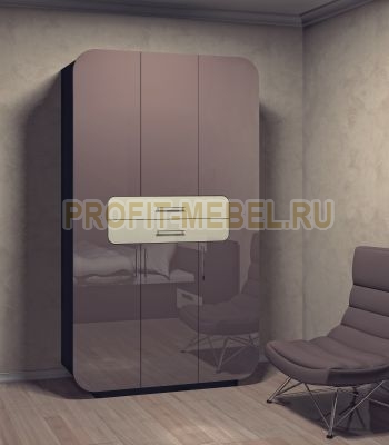 Распашной шкаф с глянцевыми фасадами Гектор - 11 по цене производителя 30250 руб. в наличии на 09.05.2024