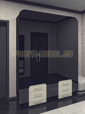 Распашной шкаф с глянцевыми фасадами Гектор - 18 по цене производителя 42240 руб. в наличии на 09.05.2024