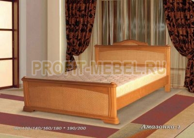 Кровать деревянная Амазонка-1 по цене производителя 24100 руб. в наличии на 09.05.2024