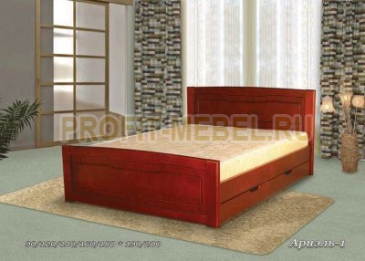 Кровать деревянная  Ариэль-1 по цене производителя 21000 руб. в наличии на 20.05.2024