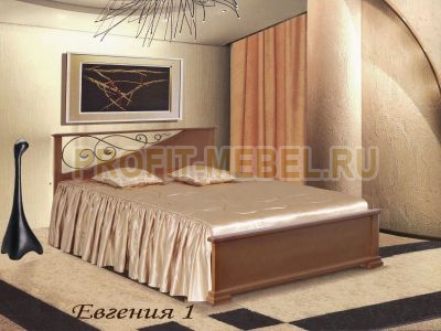 Деревянная кровать Евгения-1 по цене производителя 23700 руб. в наличии на 09.05.2024