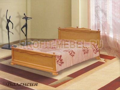 Кровать деревянная Валенсия по цене производителя 27400 руб. в наличии на 09.05.2024