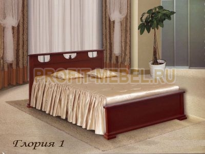 Кровать деревянная Глория-1 по цене производителя 22400 руб. в наличии на 09.05.2024