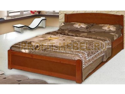 Кровать деревянная  Березка по цене производителя 21000 руб. в наличии на 09.05.2024