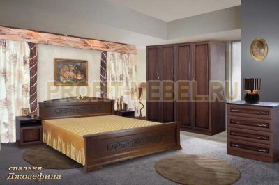 Спальня Джозефина с кроватью массив сосны по цене производителя 59950 руб. в наличии на 20.05.2024